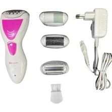 Belle Fusion Mey Ithalat® 4 Başlıklı Lazer Öncesi Kısaltma Epilasyon Aleti Epilatör Çok Amaçlı