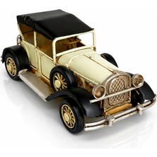 Hediyemio Dekoratif Metal Minik Araba – Retro Nostaljik Klasik Araba Masa & Raf Dekoru