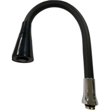 Belle Fusion Mey Ithalat® Siyah Kubar Boru Konik Kafalı