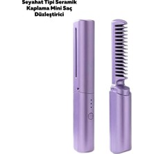 Belle Fusion Mey Ithalat® Şarjlı Saç Düzleştirici Tarak