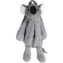 Belle Fusion Mey Ithalat® Koala Peluş Çanta Gri
