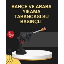 Belle Fusion Mey Ithalat® 48V Şarjlı Basınçlı Yıkama Tabancası Köpük ve Çift Nozul 2025 Model