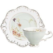 Yeşil Tek Kişilik Türk Kahvesi Fincanı, Şık ve Dayanıklı Tasarım