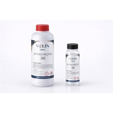 Ultra Şeffaf Epoksi Reçine Ince Döküm 1.5 kg Set Cam Şeffaflığında