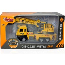 Belle Fusion Mey Ithalat® XX992-02AB Çek Bırak Işıklı ve Sesli Kule Vinç 1:28-Vardem Oyuncak