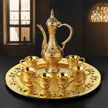 Klasik Zemzem Takımı, Şık Altın Rengi, Zarif Tasarım, Özel Hediye Seçeneği
