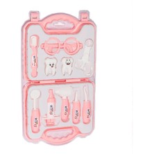 Belle Fusion Mey Ithalat®  ERN-2039 Çantalı Pembe Dişçi Kız Seti -Heroes Toys