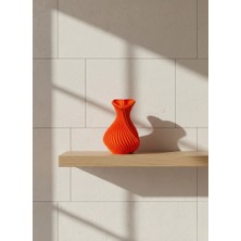 Belle Fusion Mey Ithalat® Kalpli Vazo Turuncu