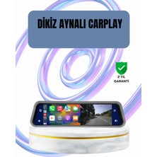 Belle Fusion Mey Ithalat® Ön Arka Kameralı Dokunmatik Dikiz Aynası 170° Geniş Açı