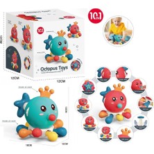 Belle Fusion Mey Ithalat® BIB6033 10 In 1 Dıs Kasıyıcılı Ahtapot