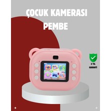 Belle Fusion Mey Ithalat® Anında Baskı Özellikli Çocuk Kamerası – 24MP Hd Çift Lens, 32GB Hafıza ve Oyun Modu