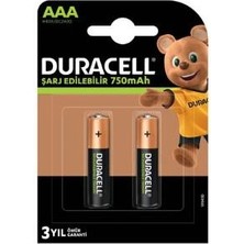 Belle Fusion Mey Ithalat®   Şarj Edilebilir Pil 2'li Aaa 750 Mah