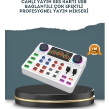 Belle Fusion Mey Ithalat® Gürültü Engelleme Özellikli Canlı Yayın Ses Kartı