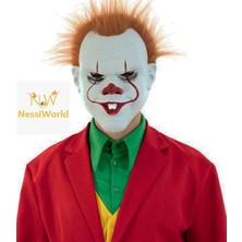 Belle Fusion Mey Ithalat® Stephen King&amp;#39;s Korkutucu Joker Maske 31X22 cm