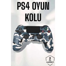 Belle Fusion Mey Ithalat® Ps4 Oyun Kolu Kamuflaj Desenli Joystick