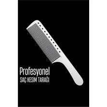 Belle Fusion Mey Ithalat® Berber Kuaför Saç Kesim Tarağı Profesyonel