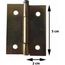 Belle Fusion Mey Ithalat® Yaprak Menteşe 2 cm