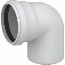 Belle Fusion Mey Ithalat® Pvc Atık Su Borusu 87 Derece 125 mm 10 Adet