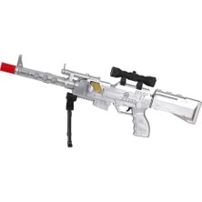 Belle Fusion Mey Ithalat® Fab 6868 Kutulu Pilli Işıklı Ak-47 Tüfek