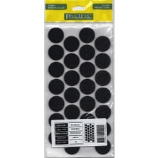 Belle Fusion Mey Ithalat® Pacific 6128 Bl Yapışkanlı Keçe 28 mm Siyah