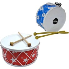 Belle Fusion Mey Ithalat® Asl-08 Renkli B. Davul Ahşap Desen Poşetli