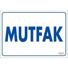 Belle Fusion Mey Ithalat® Mutfak Uyarı Levhası 17,5X25 KOD:1657