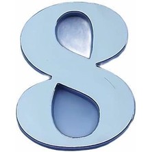 Belle Fusion Mey Ithalat® Cemax Villa Boy 8 Rakamı 8,5 cm Yapışkanlı