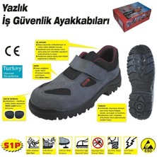 Belle Fusion Mey Ithalat® 414 Yazlık S1 40 No Çelik Burunlu Ayakkabı