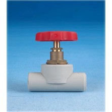 Belle Fusion Mey Ithalat® Ege Yıldız Pprc 32 mm Stop Vana Gri