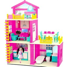 Belle Fusion Mey Ithalat® Lola'nın 3 Katlı Rüya Evi Seti