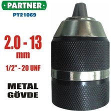 Belle Fusion Mey Ithalat® Partner 21069 Anahtarsız Mandren 13 mm 1/2