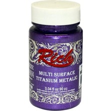 Belle Fusion Mey Ithalat® Rich Multi Surface Titanium 2558 Mor Metalik 90 cc