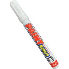 Belle Fusion Mey Ithalat® Mercure Paint Marker Beyaz Bilyalı Kalem