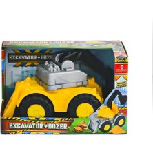 Belle Fusion Mey Ithalat® CLK-399 Bulldozer -Çalkan Plastik