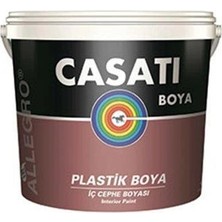 Belle Fusion Mey Ithalat® Casati Allegro Plastik Iç Cephe Boyası 3,5 kg Beyaz