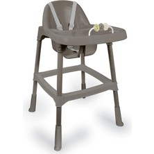 Belle Fusion Mey Ithalat® 7566 Mama Sandalyesi - Stone Gri