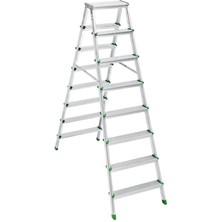 Belle Fusion Mey Ithalat® Sm Saraylı 8+8 Çift Taraflı Alüminyum Merdiven