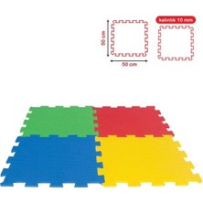 Belle Fusion Mey Ithalat® 05-343 50X50 10MM Eva Dış Zemin Karosu