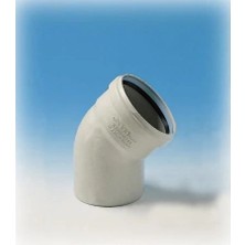 Belle Fusion Mey Ithalat® Ege Yıldız 50X45 Pvc Açık Dirsek 3,2 mm