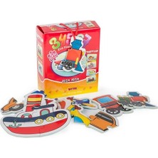 Belle Fusion Mey Ithalat® 8742 Kut.puzzle Taşıtlar 3 4 5 6 7