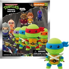 Belle Fusion Mey Ithalat® Mono 63160 Monogram Ninja Turtles Klipsli Figür Seri 1 24LÜ Display