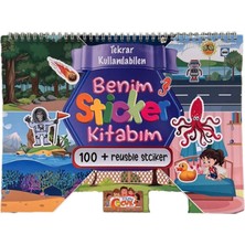 Belle Fusion Mey Ithalat® Tükenmeyen Sticker Kitabım