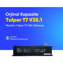 Monster Tulpar T7 V25.1 Batarya Pil – Yüksek Performanslı, Uzun Ömürlü, Orijinal Uyumlu Güç Kaynağı