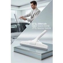 Belle Fusion Mey Ithalat® 34 cm Silikon Uçlu Profesyonel Cam Çekçek - Tasarım Estetiği ve Kusursuz Temizlik 422540