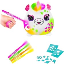 Belle Fusion Mey Ithalat® Airbrush Peluş Neon Boyama Seti