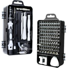 Belle Fusion Mey Ithalat® Hassas Tornavida Seti Bilgisayar Pc Telefon Onarım Aracı Seti Manyetik 115 In 1 Tornavida Seti