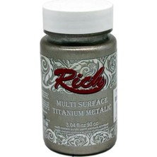Belle Fusion Mey Ithalat® Rich Multi Surface Titanium 2506 Barok Bej Metalik 90 cc