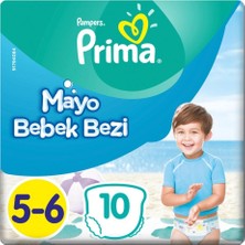 Belle Fusion Mey Ithalat®   Mayo Bebek Bezi 5-6 Beden 10 Adet
