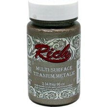 Belle Fusion Mey Ithalat® Rich Multi Surface Titanium 2508 Antik Bej Metalik 90 cc