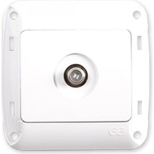 Belle Fusion Mey Ithalat® Günsan Fantasy Tv Uydu Sat Prizi Tekli Beyaz Renk